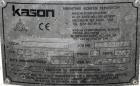 Used Kason Screener, Model K-40-1-SS, 304 Stainless Steel. 40