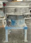Used Kason Vibrating Screen Separator, Model K40-2-SS, 304 Stainless Steel. 40