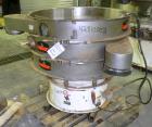 Used Kason Screener, Model K-40-2-SS, 304 Stainless Steel. 40