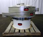 Used Kason Screener, Model K48-1-SS, 304 Stainless Steel.