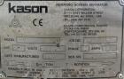 Used Kason Vibrating Screener, Model K48-1PS-SS, 304 Stainless Steel. 48