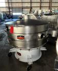 Used Kason K48-2-SS Stainless Steel Vibratory Separator – 40” Diameter, 2-Deck Screening System