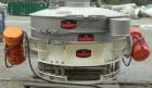 Used Kason Flo-Thru Vibrating Screener, Model K48-FT-SS, 304 Stainless Steel. 48