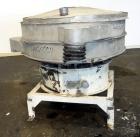 Used Kason Screener, Model K60-1-SS, 304 Stainless Steel. 60