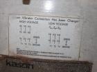 Used Kason Screeners Model 
 K60-2-CS. Driven by a 2-1/2hp 3/60/230/460v motor. 7.3/3.65 Amps. Serial# M-8402