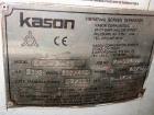 Used Kason Screeners Model 
 K60-2-CS. Driven by a 2-1/2hp 3/60/230/460v motor. 7.3/3.65 Amps. Serial# M-8402