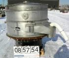 USED: Kason high capacity recycle clarifier/screener, model K60-2-SS, 304 stainless steel. 60