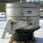 USED: Kason high capacity recycle clarifier/screener, model K60-2-SS, 304 stainless steel. 60