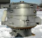 USED: Kason high capacity recycle clarifier/screener, model K60-2-SS, 304 stainless steel. 60