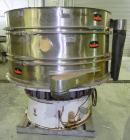 Used Kason Screener, Model K-72-2-SS, 304 Stainless Steel. 72