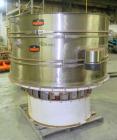 Used Kason Screener, Model K-72-2-SS, 304 Stainless Steel. 72