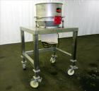 Used Kason Drum Sifter / Sieve, Model KDS24-SS, 24