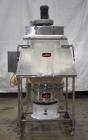 Used Kason Vibratory Flo-Thru Bag Dump Screener with Dust Collector, Model KEDS-K30-1-SS, Stainless Steel. 30
