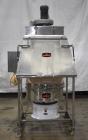 Used- Kason Vibratory Flo-Thru Bag Dump Screener with Dust Collector, Model KEDS-K30-1-SS, Stainless Steel. 30