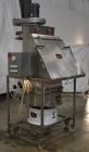 Used- Kason Vibratory Flo-Thru Bag Dump Screener with Dust Collector, Model KEDS-K30-1-SS, Stainless Steel. 30