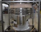 Used- Kason Vibratory Flo-Thru Bag Dump Screener with Dust Collector, Model KEDS-K30-1-SS, Stainless Steel. 30