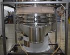 Used Kason Vibratory Flo-Thru Bag Dump Screener with Dust Collector, Model KEDS-K30-1-SS, Stainless Steel. 30