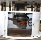 Used Kason Vibratory Flo-Thru Bag Dump Screener with Dust Collector, Model KEDS-K30-1-SS, Stainless Steel. 30
