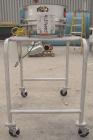 Used Kason Drum Sifter, Model KS-18-SS, 304 stainless steel. 16