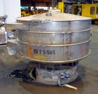 Used Kason Screener, Model KX-2-SS, 316 Stainless Steel. 72