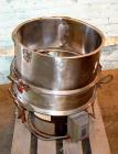 USED: Kason screener, stainless steel. 24