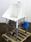 Used CE International Trading LS Series Vibro-Sieve, Model LS-800-1DS, 304 Stainless Steel. Approximate 31.4