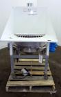 Used- CE International Trading LS Series Vibro-Sieve, Model LS-800-1DS, 304 Stainless Steel. Approximate 31.4