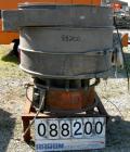 Used Master Machine Dyno Screener, 304 Stainless Steel. 48