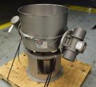 Used Midwestern Industries Low Profile Wet Scalping Screener, Model MLP24S6-4, 304 Stainless Steel. Approximate 24