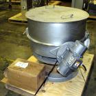 Used Midwestern Industries Sifter/Scalper Model # MLP30S6-10, 304 Stainless Steel. 30