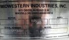 Used Midwestern Industries Sifter/Scalper Model # MLP30S6-10, 304 Stainless Steel. 30