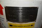 Used Midwestern Screener, 24” Diameter, Model MR24S4-4, Stainless Steel. Single deck, 2 separation, no top cover. Driven by a 0.33 hp, 3/60/230/460 volt motor. Mounted on a carbon steel base. Serial ...