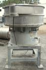 Used Midwestern Vibratory Screener, Model MR48S8-8, 304 Stainless Steel. 48
