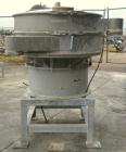 Used Midwestern Vibratory Screener, Model MR48S8-8, 304 Stainless Steel. 48
