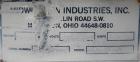Used Midwestern Vibratory Screener, Model MR48S8-8, 304 Stainless Steel. 48