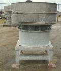 Used Midwestern Vibratory Screener, Model MR48S8-8, 304 Stainless Steel. 48