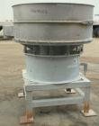 Used Midwestern Vibratory Screener, Model MR48S8-8, 304 Stainless Steel. 48