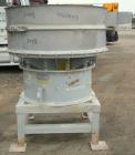 Used Midwestern Vibratory Screener, Model MR48S8-8, 304 Stainless Steel. 48