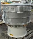 Used Microner (Sweco Type) Screener, Model GS48-2-22, 304 Stainless Steel. 48