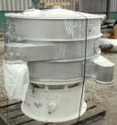 Used Microner (Sweco Type) Screener, Model GS48-2-22, 304 Stainless Steel. 48