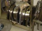 Used Russel Sieve, Model 26070, stainless steel construction including base, single deck with vibrasonic ultra sonic screens, serial #RAS121.