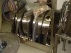 Used Russel Sieve, Model 26070, stainless steel construction including base, single deck with vibrasonic ultra sonic screens, serial #RAS133.