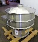 Used Simco Screener, Model SAA40HA13, 316 Stainless Steel.
