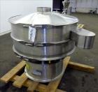 Used Simco Screener, Model SAA40HA13, 316 Stainless Steel.
