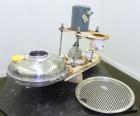 Used Sprout Waldron Pedestal Sifter, Model PS17, 304 Stainless Steel. Single deck, 2 separation. 1.4 Square feet gross screening area. Capacity approximately 1500 to 1700 pounds per hour depending on...