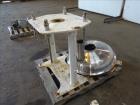 Used Sprout Waldron Pedestal Sifter, Model PS34, Stainless Steel. Approximate 32
