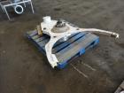 Used Sprout Waldron Pedestal Sifter, Model PS34, Stainless Steel. Approximate 32