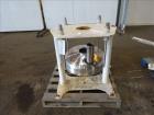 Used Sprout Waldron Pedestal Sifter, Model PS34, Stainless Steel. Approximate 32