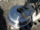 Used Sprout Waldron Pedestal Sifter, Model PS34, Stainless Steel. Approximate 32