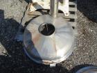 Used Sprout Waldron Pedestal Sifter, Model PS34, Stainless Steel. Approximate 32